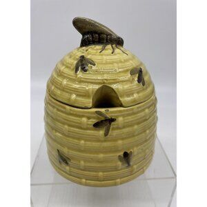 1907-1928 Antique Germany Beehive Ceramic Baden-Wuerttemburg Zell Schmider Honey